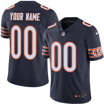 Chicago Bears navy Vapor jersey