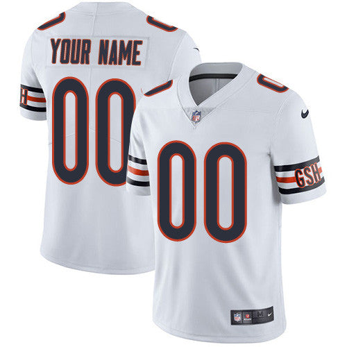 Chicago Bears white Vapor jersey