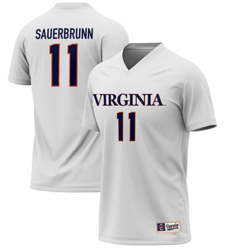 Becky Sauerbrunn Alumni Virginia Cavaliers white jersey