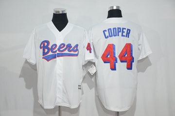 Joe Cooper Beers white jersey