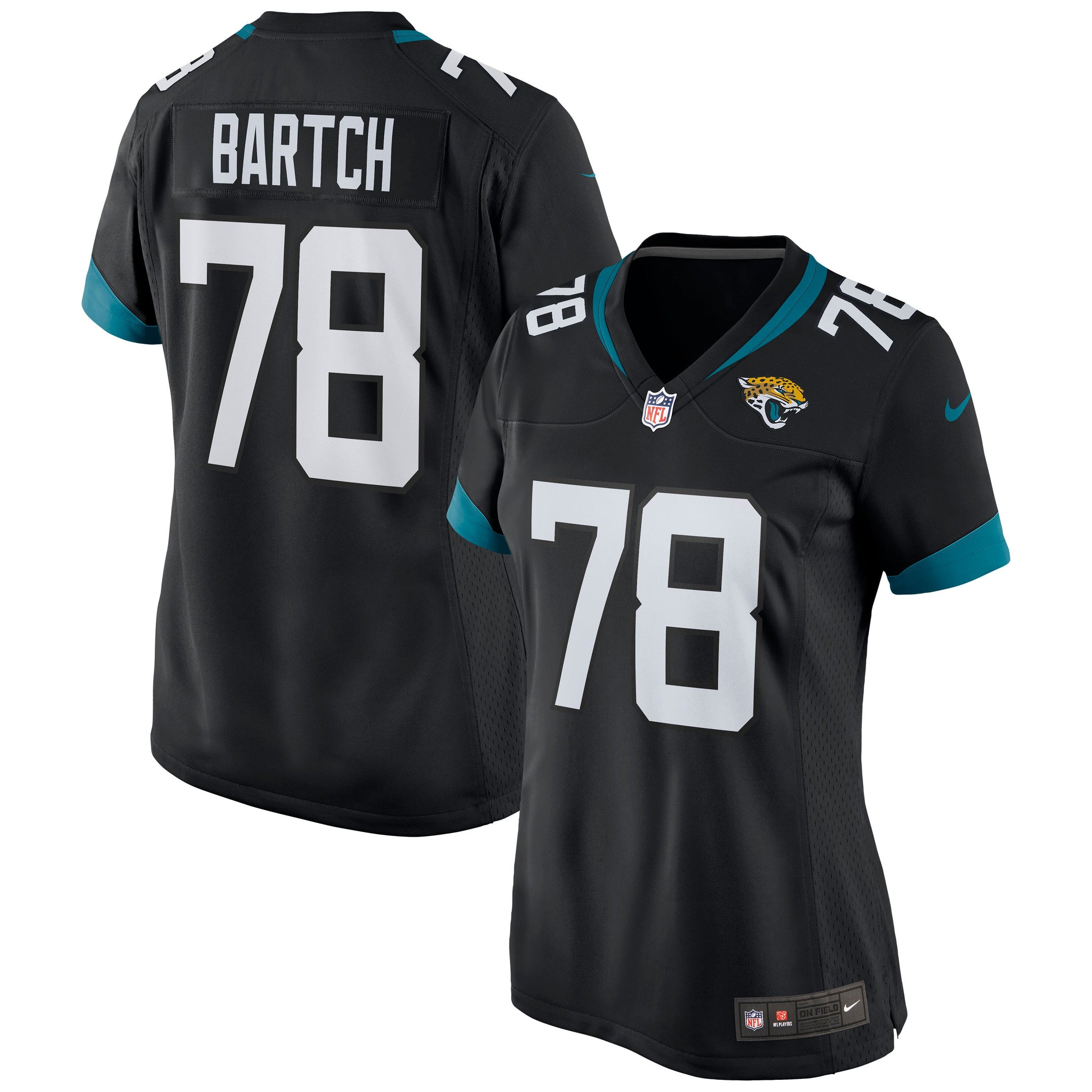 Ben Bartch Jacksonville Jaguars black jersey