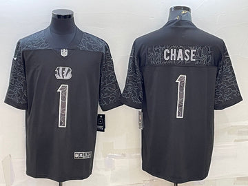 Ja'Marr Chase Cincinnati Bengals black Limited jersey