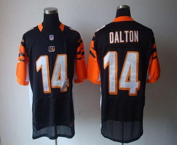 Andy Dalton Cincinnati Bengals black Elite jersey