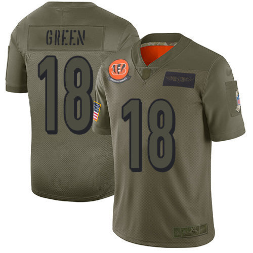 A.J. Green Cincinnati Bengals camo Salute To Service jersey