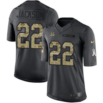 William Jackson Cincinnati Bengals black Salute To Service jersey
