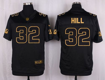 Jeremy Hill Cincinnati Bengals black Pro Line jersey