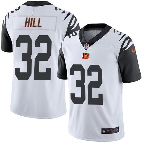 Jeremy Hill Cincinnati Bengals white Limited jersey