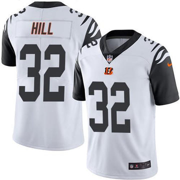 Jeremy Hill Cincinnati Bengals white Limited jersey
