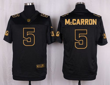 AJ McCarron Cincinnati Bengals black Pro Line jersey