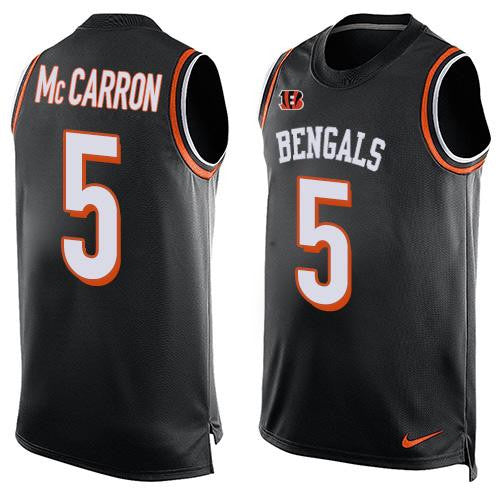 AJ McCarron Cincinnati Bengals black Limited jersey