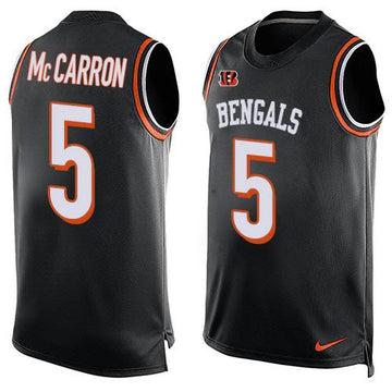 AJ McCarron Cincinnati Bengals black Limited jersey