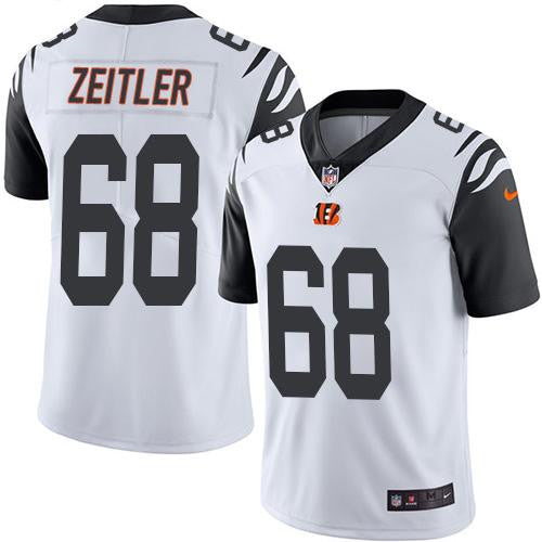 Kevin Zeitler Cincinnati Bengals white Limited jersey