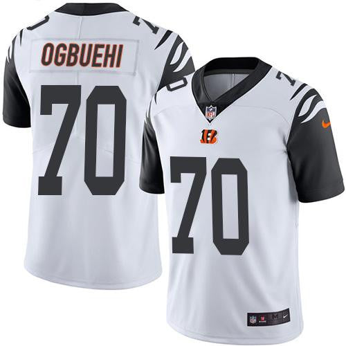 Cedric Ogbuehi Cincinnati Bengals white Limited jersey