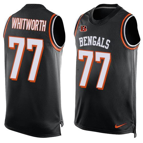 Andrew Whitworth Cincinnati Bengals black Limited jersey