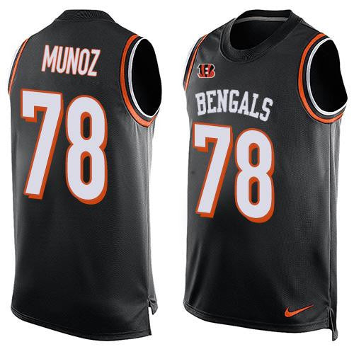 Anthony Munoz Cincinnati Bengals black Limited jersey