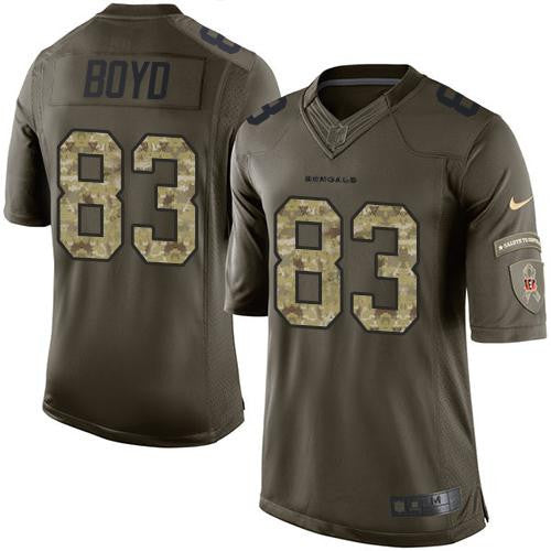 Tyler Boyd Cincinnati Bengals green Salute To Service jersey