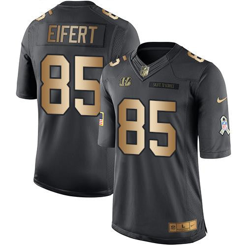 Tyler Eifert Cincinnati Bengals black Salute To Service jersey