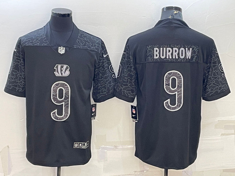 Joe Burrow Cincinnati Bengals black Limited jersey