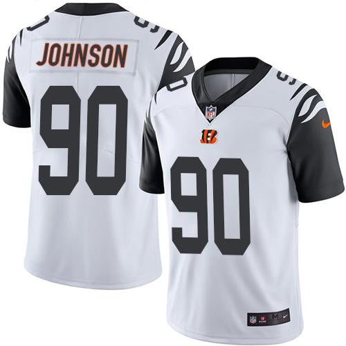 Michael Johnson Cincinnati Bengals white Limited jersey