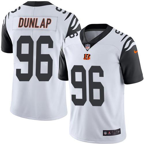 Carlos Dunlap Cincinnati Bengals white Limited jersey