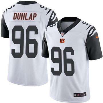 Carlos Dunlap Cincinnati Bengals white Limited jersey