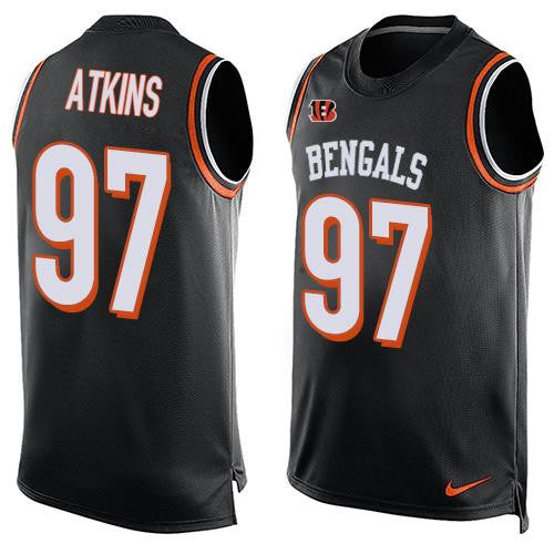 Geno Atkins Cincinnati Bengals black Limited jersey