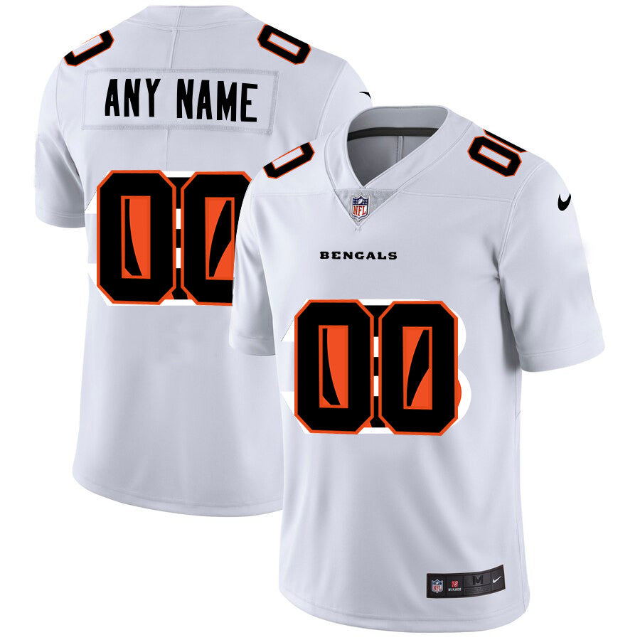 Custom Cincinnati Bengals white Untouchable jersey