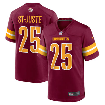 Benjamin St-juste Washington Commanders burgundy jersey