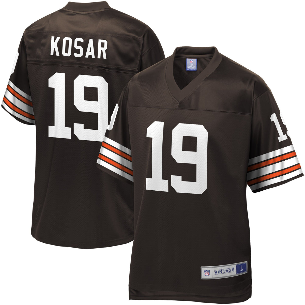 Bernie Kosar Cleveland Browns brown Pro Line jersey