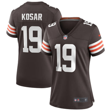 Bernie Kosar Cleveland Browns brown Game jersey