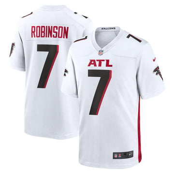 Bijan Robinson Atlanta Falcons white jersey