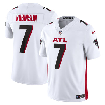 Bijan Robinson Atlanta Falcons white Vapor jersey