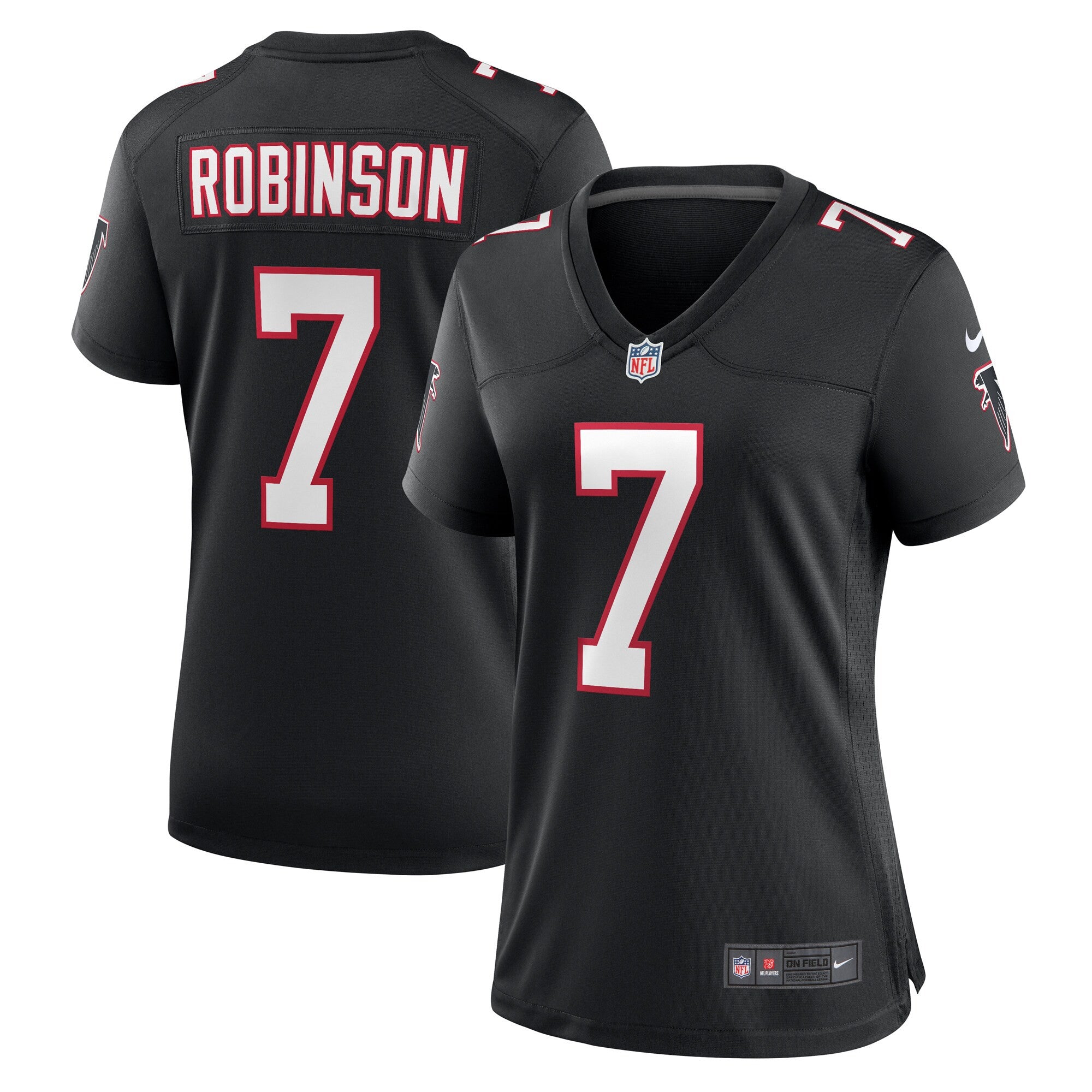 Bijan Robinson Atlanta Falcons black Alternate jersey