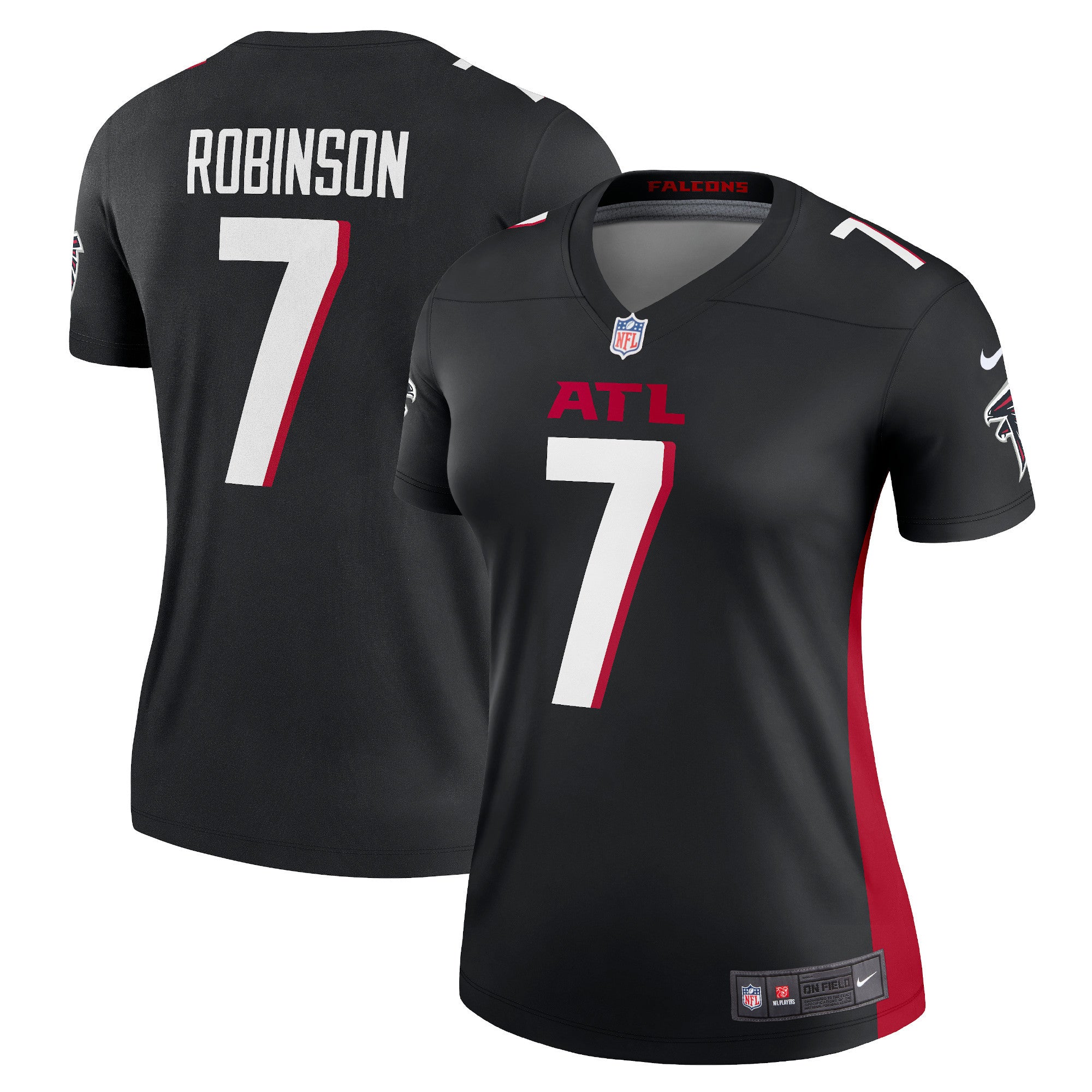 Bijan Robinson Atlanta Falcons black Legend jersey