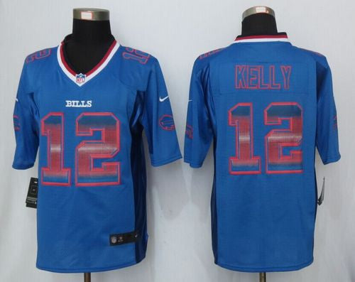 Jim Kelly Buffalo Bills royal Limited jersey