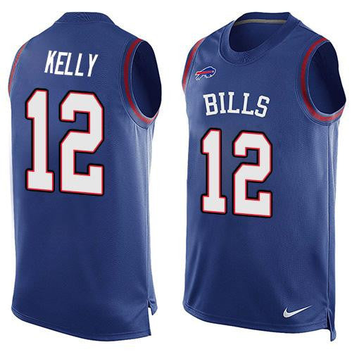 Jim Kelly Buffalo Bills royal Limited jersey