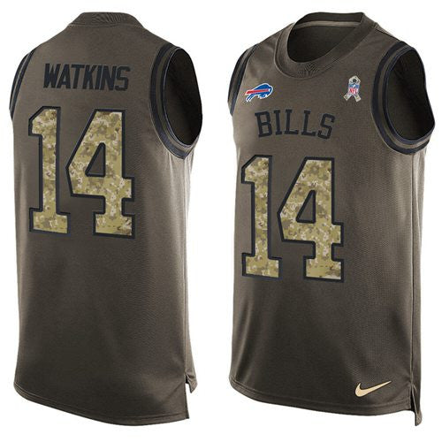Sammy Watkins Buffalo Bills green Salute To Service jersey