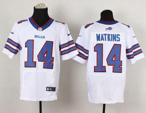 Sammy Watkins Buffalo Bills white Elite jersey