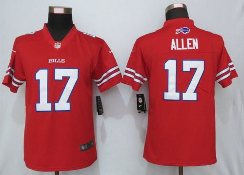 Josh Allen Buffalo Bills red Color Rush jersey