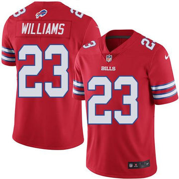Aaron Williams Buffalo Bills red Elite jersey