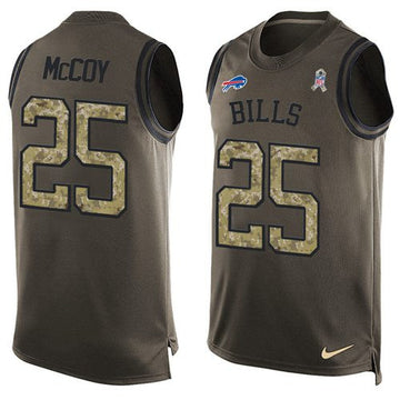 LeSean McCoy Buffalo Bills green Salute To Service jersey