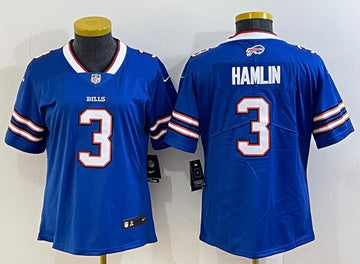 Damar Hamlin Buffalo Bills royal Vapor jersey