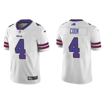 James Cook Buffalo Bills white Untouchable jersey