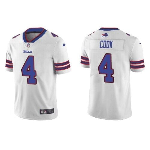 James Cook Buffalo Bills white Untouchable jersey