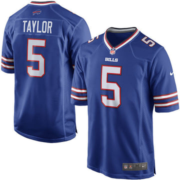 Tyrod Taylor Buffalo Bills blue Elite jersey