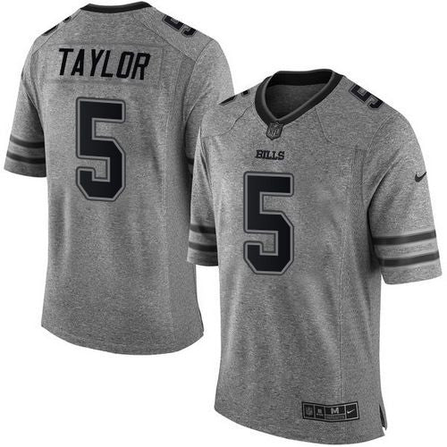 Tyrod Taylor Buffalo Bills gray Limited jersey