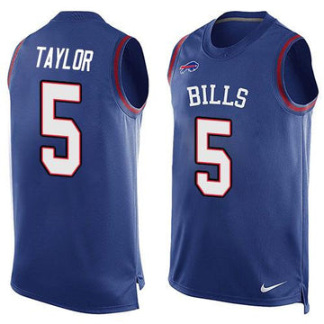 Tyrod Taylor Buffalo Bills royal Limited jersey