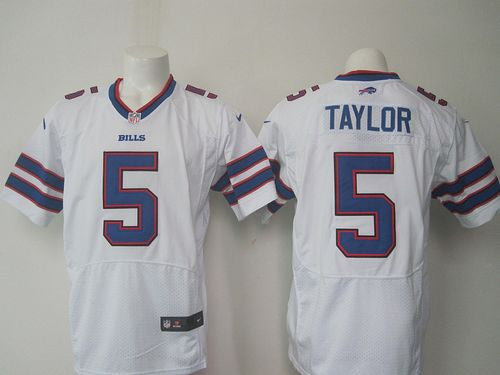 Tyrod Taylor Buffalo Bills white Elite jersey