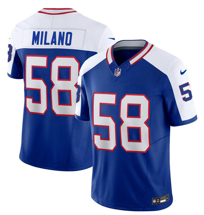 Matt Milano Buffalo Bills blue Limited jersey