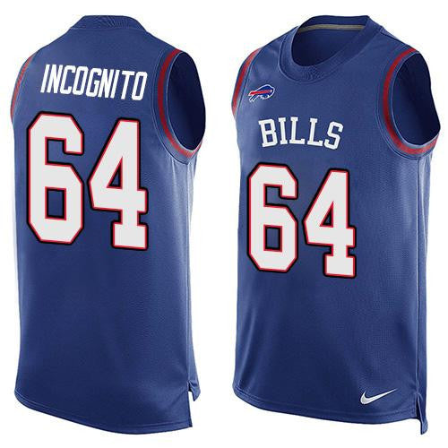 Richie Incognito Buffalo Bills royal Limited jersey